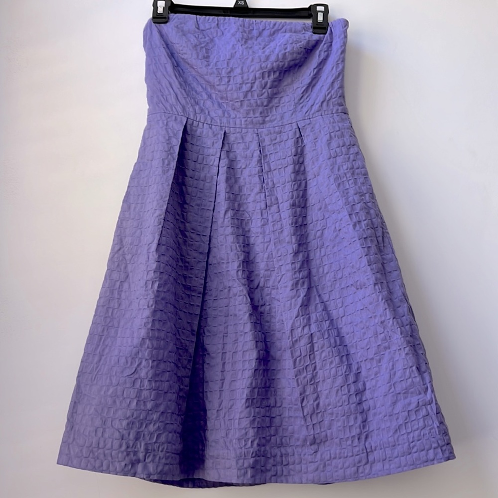J. Crew Purple Textured Dress